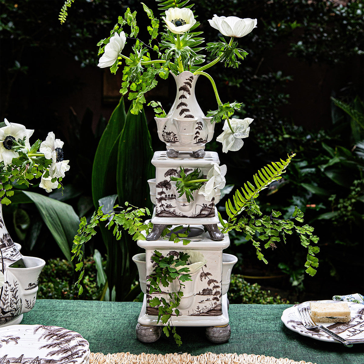 Country Estate Tulipiere Tower Set/3pc - Flint Grey - Image 6