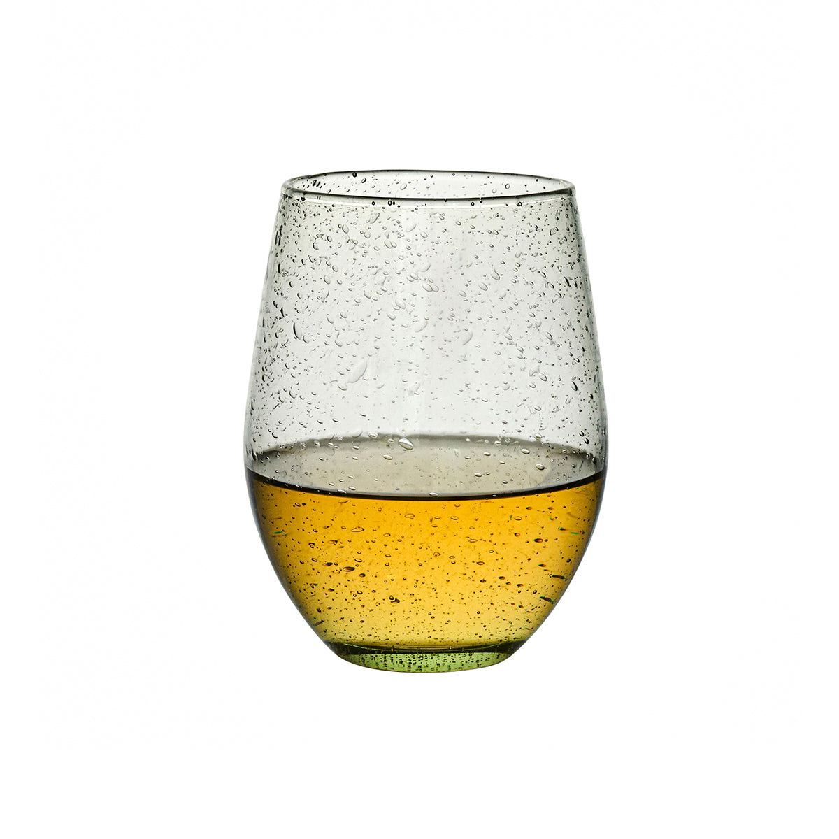 Provence Stemless Wine Glass - Basil - Image 2