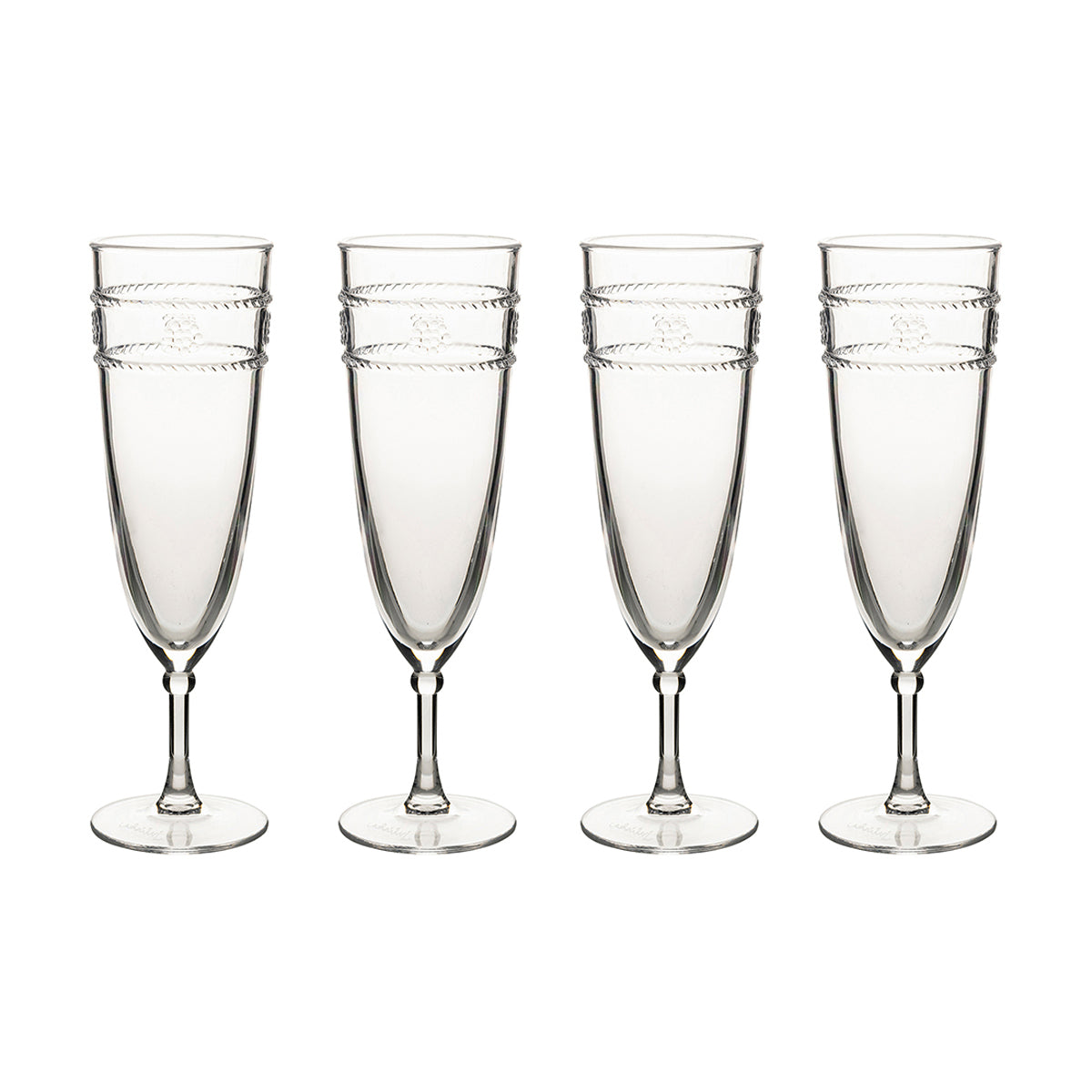 Isabella Acrylic Flute Set/4