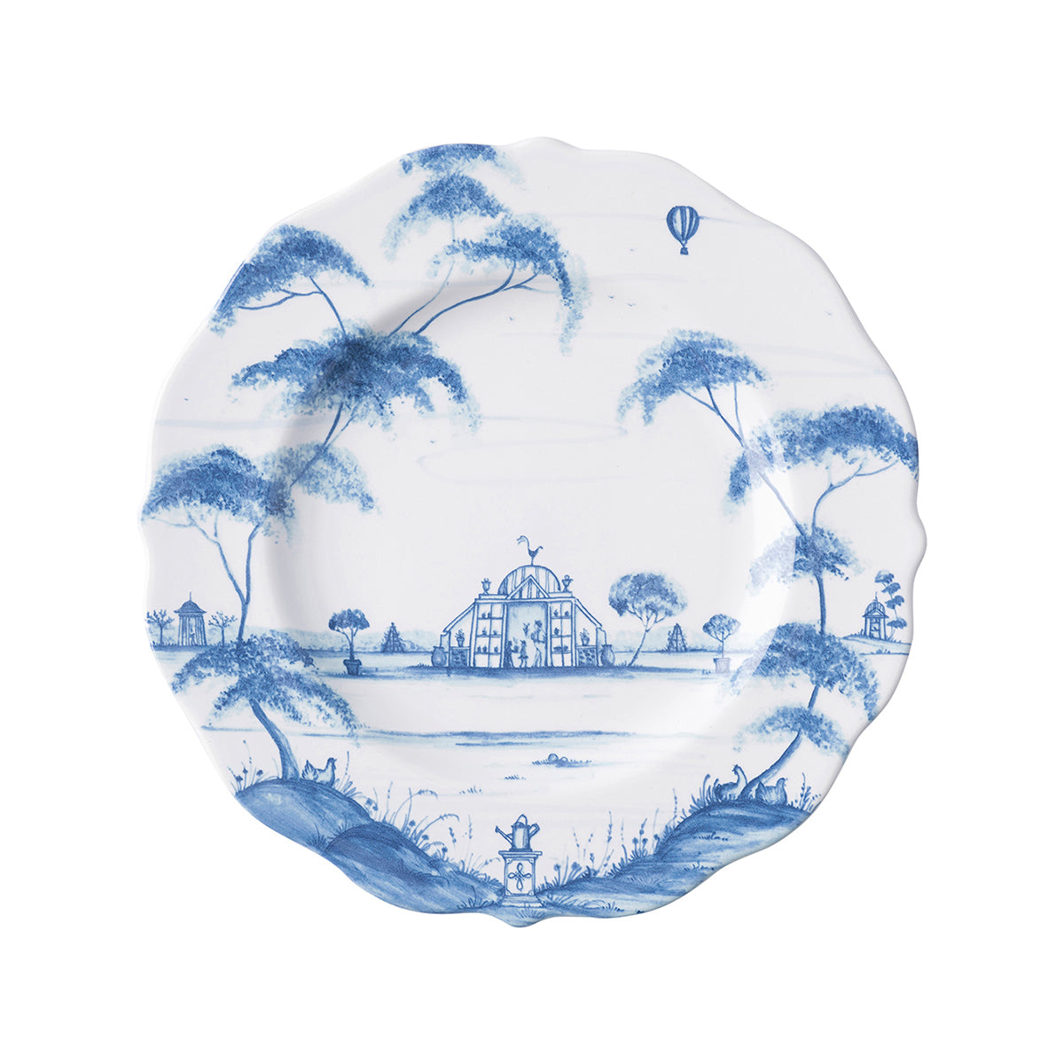 Country Estate 4pc Place Setting - Delft Blue - Image 4