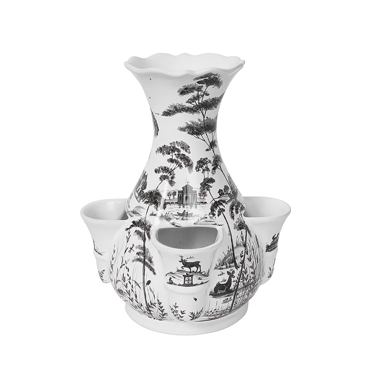 Country Estate 11.5 Tulipiere Vase - Flint Grey