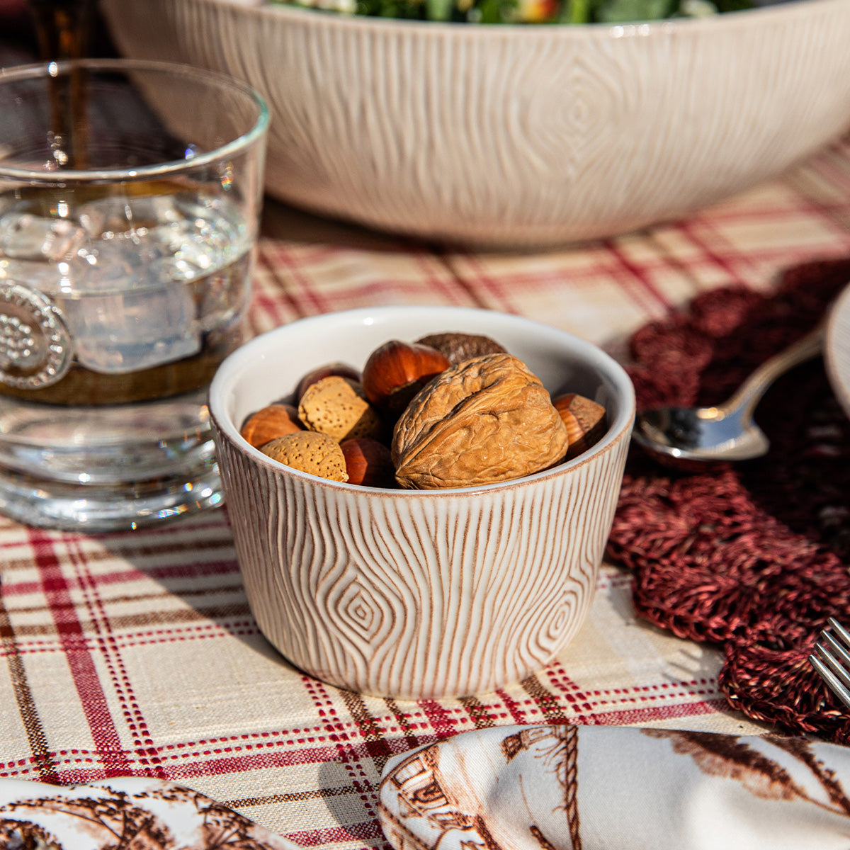 Blenheim Oak Ramekin - Whitewash - Image 3
