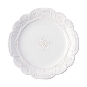 Jardins du Monde Dinner Plate - Whitewash