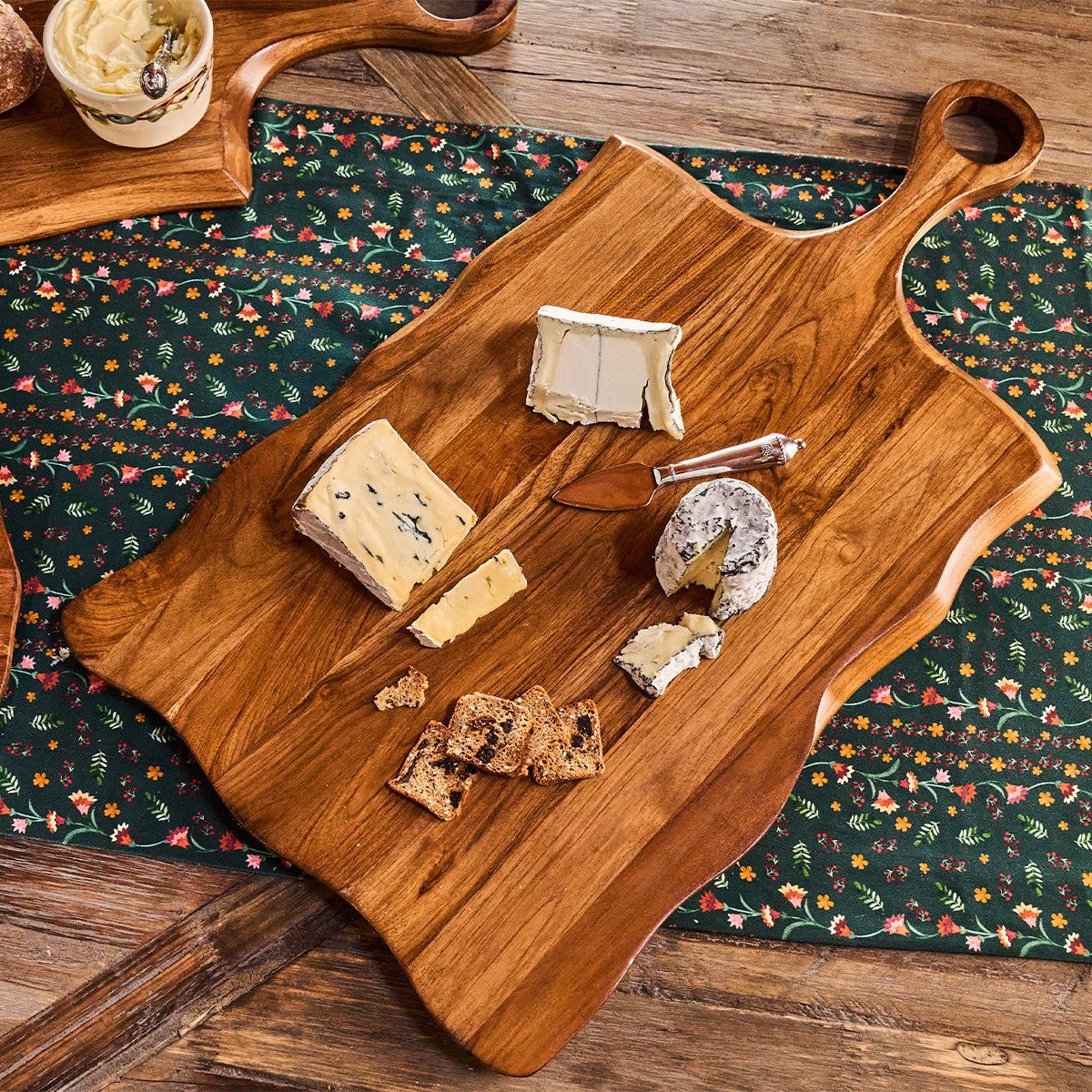 Puro Rectangle Serving Board - Teak - Image 3