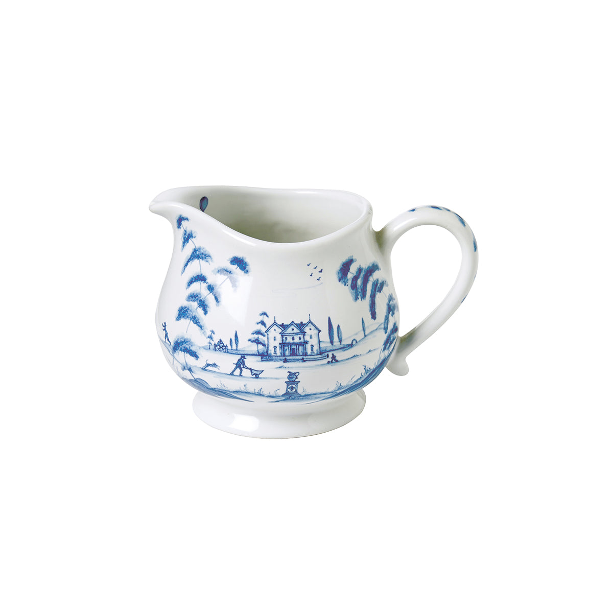 Country Estate Creamer - Delft Blue