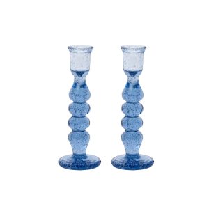 Provence 7 Candlestick Set/2 - Chambray
