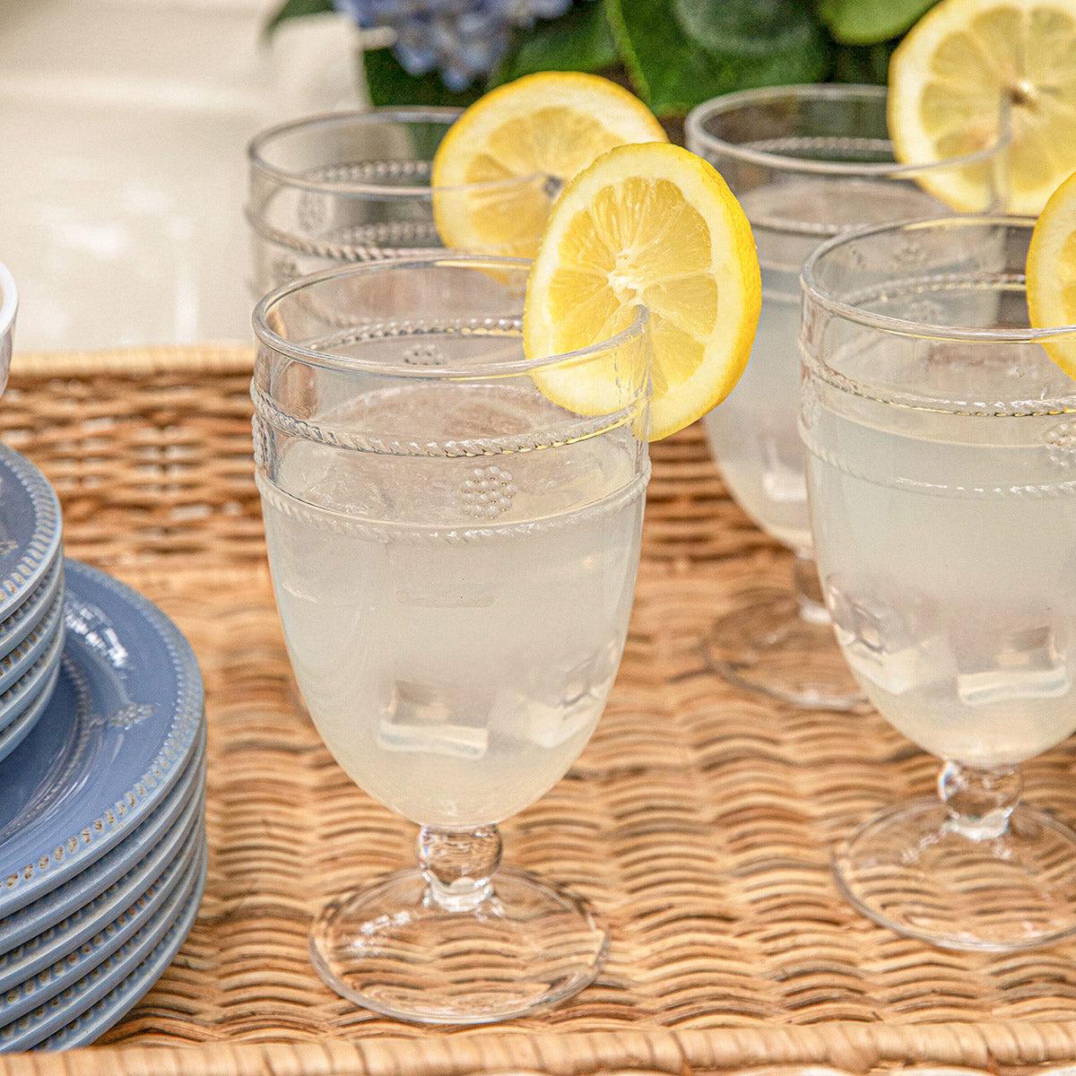 Isabella Acrylic Goblet Set/4 - Image 6
