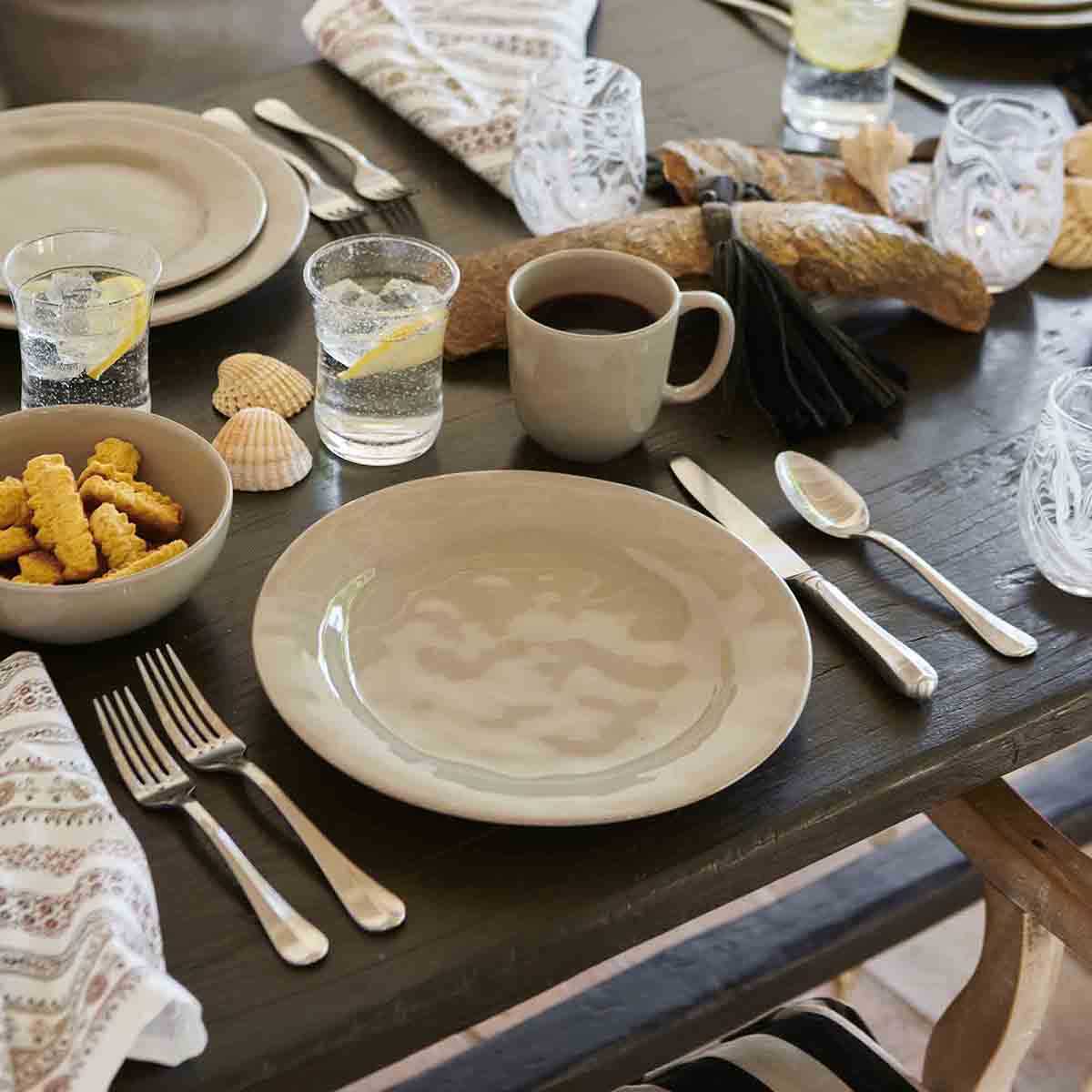 Puro Dinner Plate - Taupe - Image 3