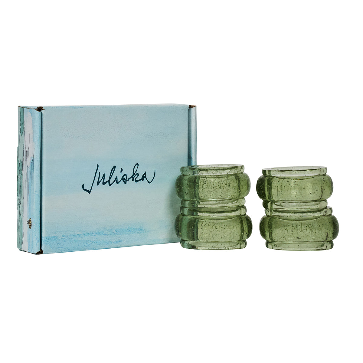 Provence Napkin Ring Set/4 - Basil - Image 2