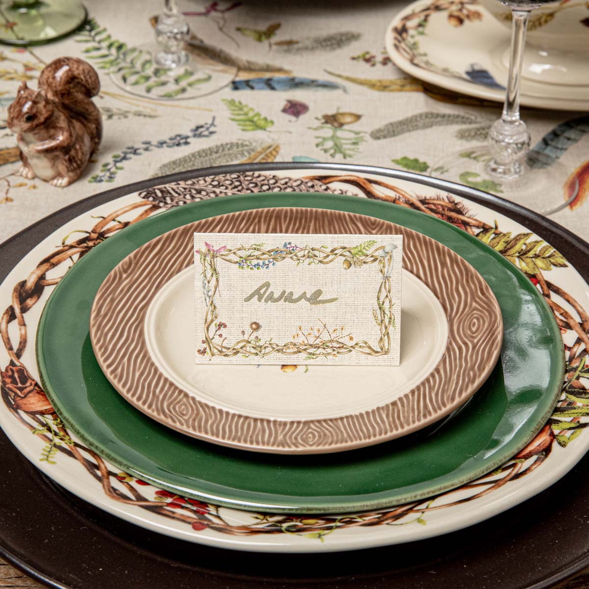 Forest Walk Place Card Set/12 - Image 3