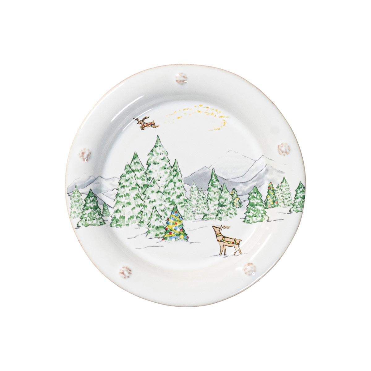 Berry & Thread North Pole Side/Cocktail Plate Assorted Set/4 - Image 8