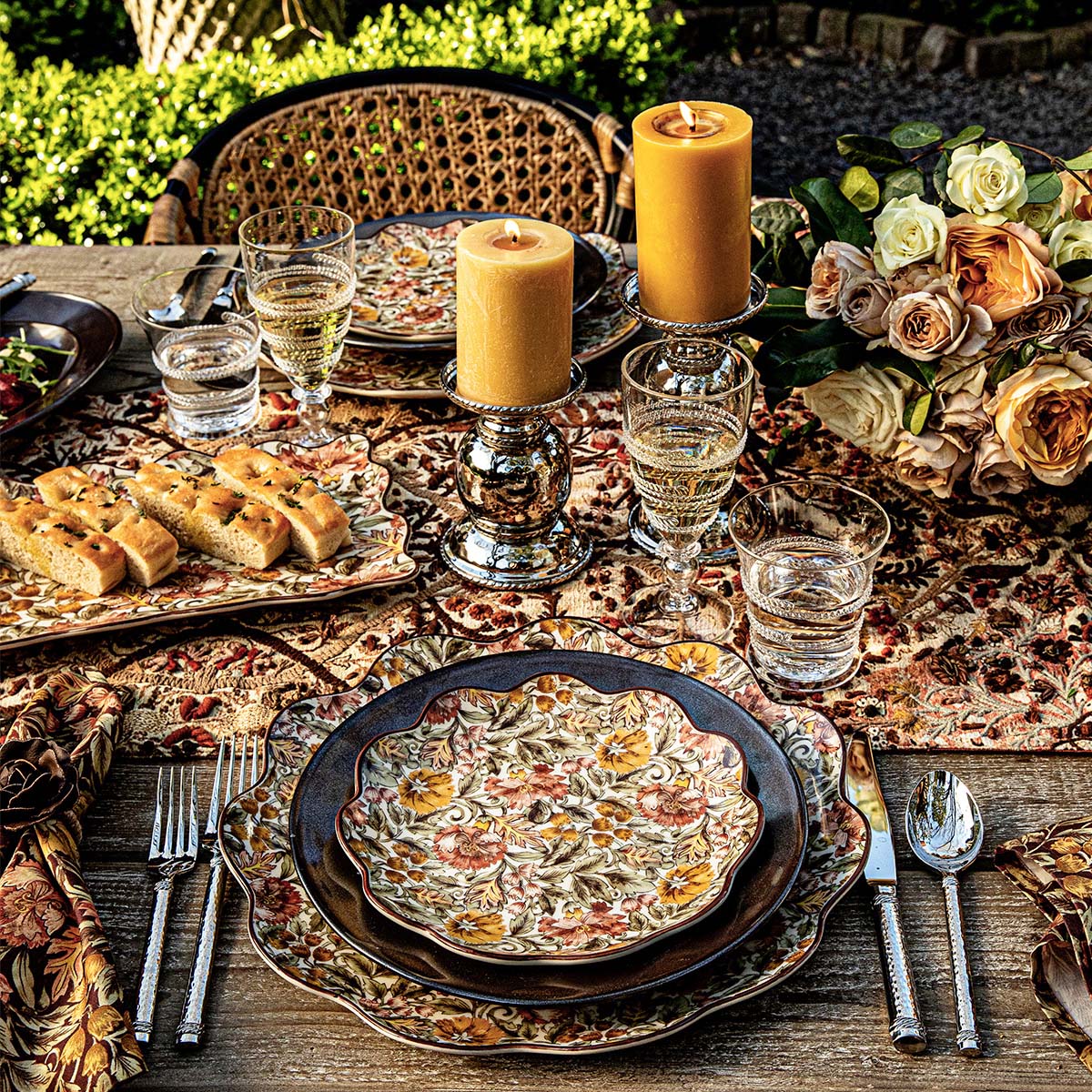 Willa Dessert/Salad Plate - Amber - Image 3