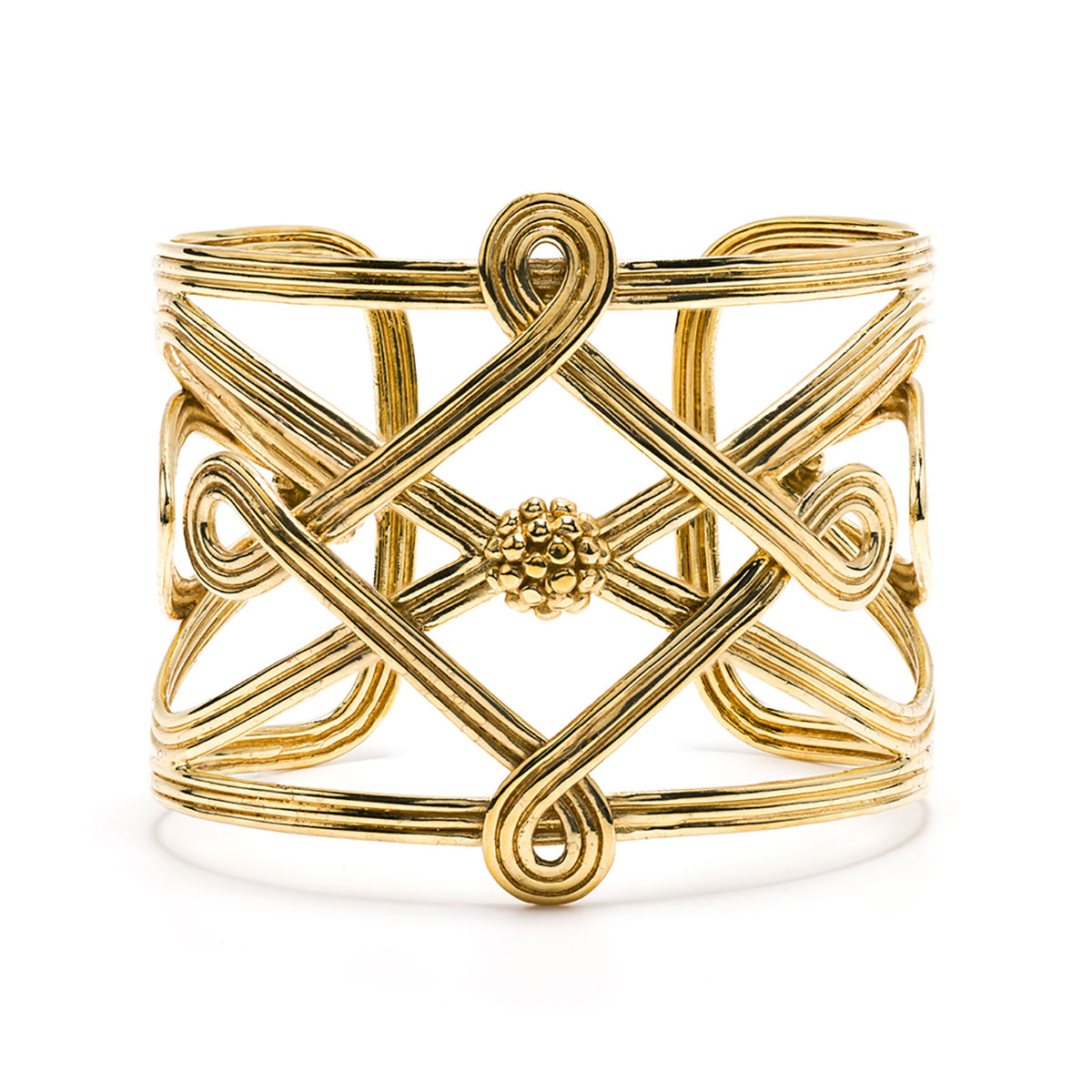 Monique Compass Cuff - Gold