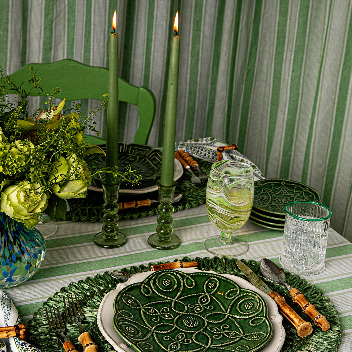 Provence 5 Candlestick Set/2 - Basil - Image 8