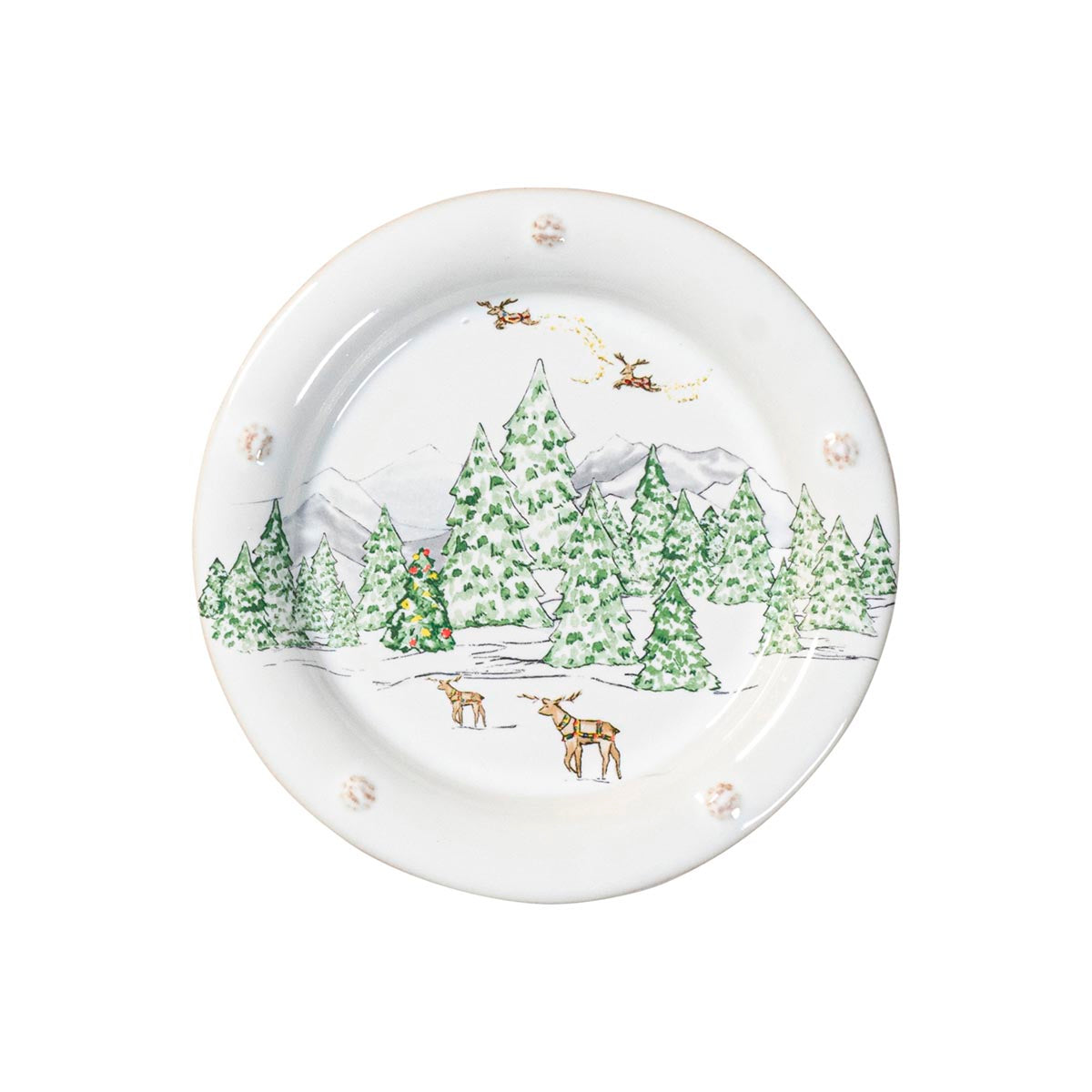 Berry & Thread North Pole Side/Cocktail Plate Assorted Set/4 - Image 6
