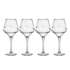 Amalia Acrylic Wine Glass Set/4
