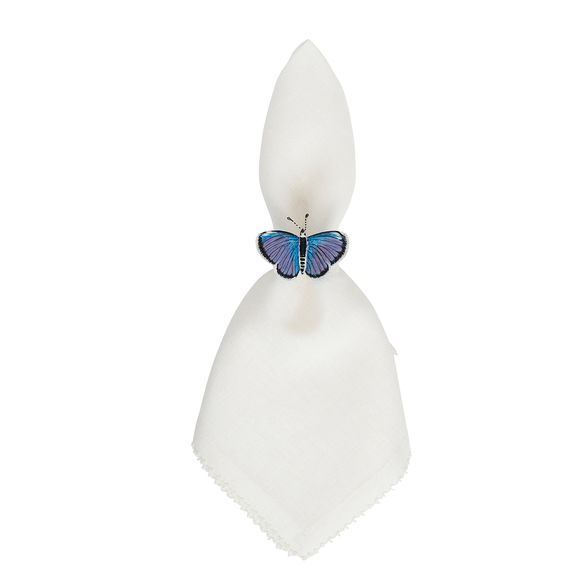 Meadow Walk Butterfly Napkin Ring Assorted Set/4 - Multi - Image 5