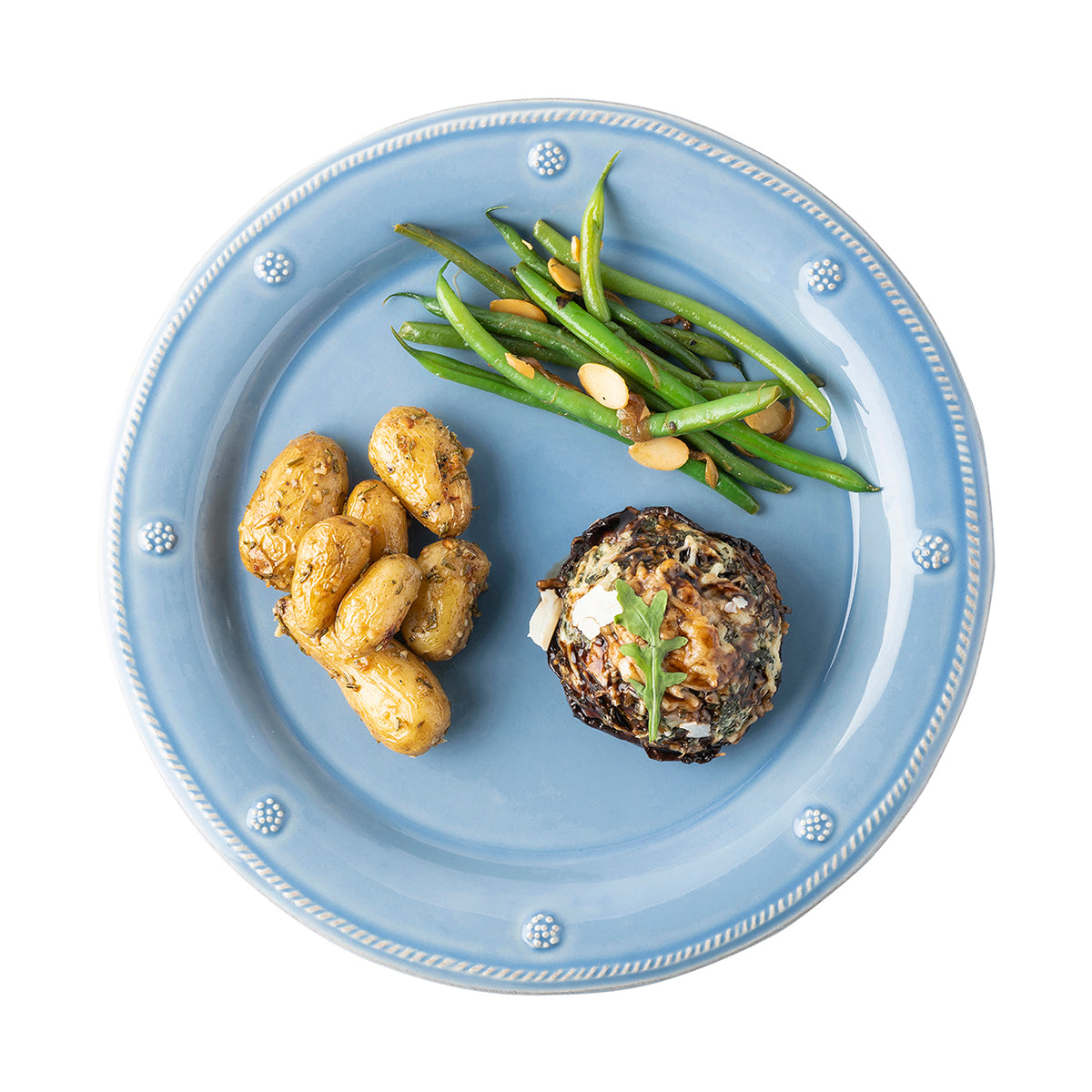 Berry & Thread Dinner Plate - Chambray - Image 2