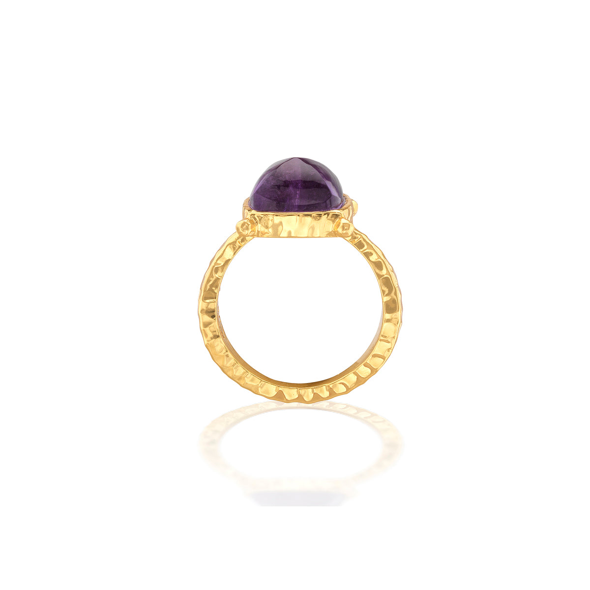 Mystic Eye Gem Ring - Amethyst - Image 3