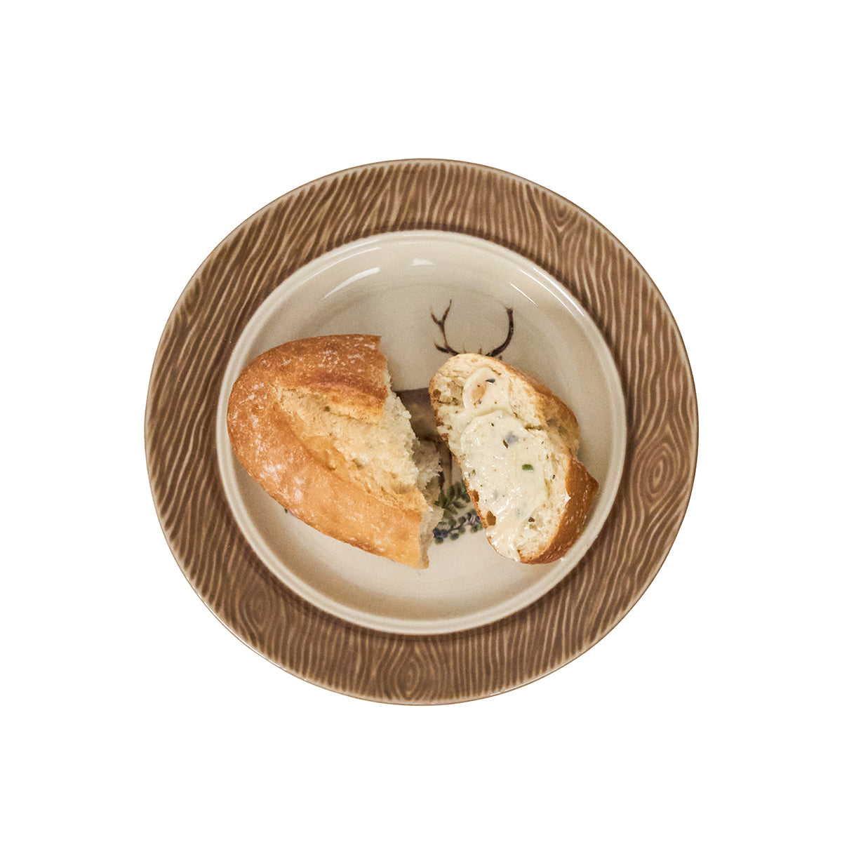 Forest Walk Stag Cocktail/Side Plate - Image 2