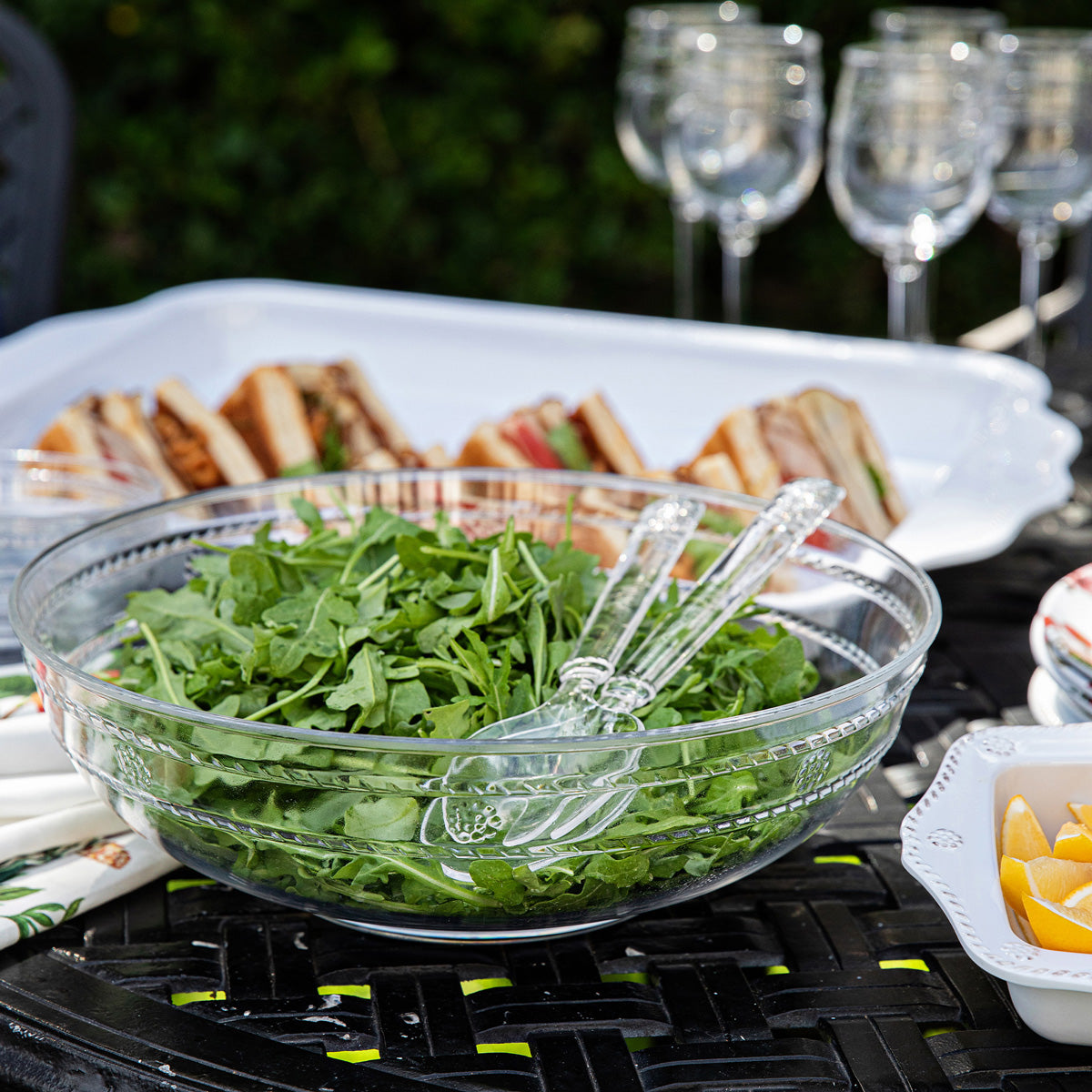 Isabella Acrylic Salad Server Set/2pc - Image 3