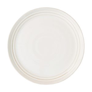 Bilbao Dinner Plate - Whitewash