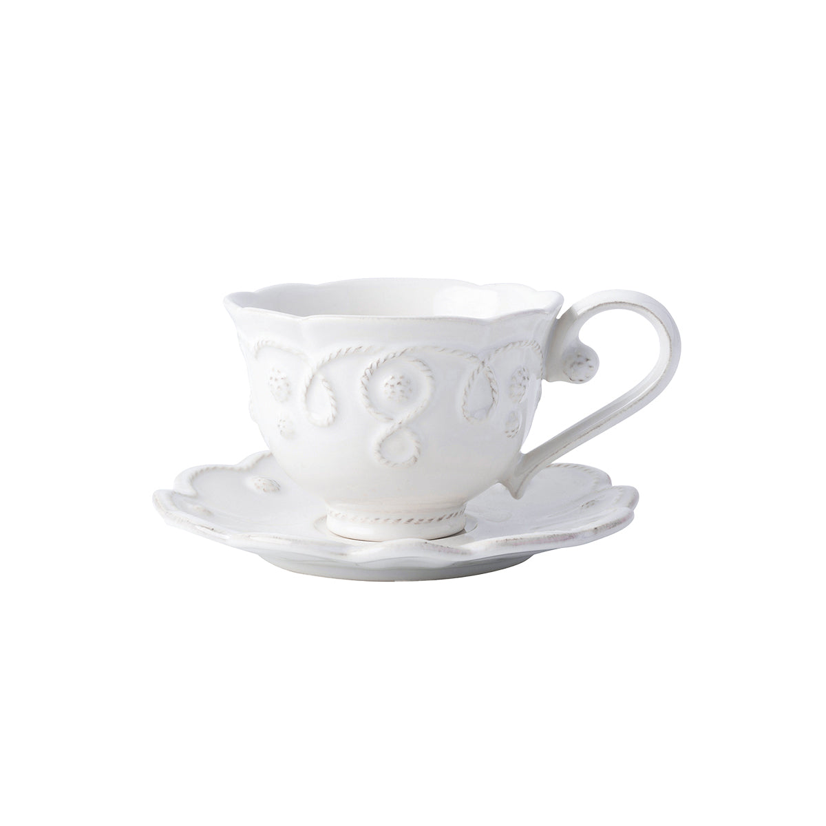 Jardins du Monde Teacup - Whitewash - Image 2