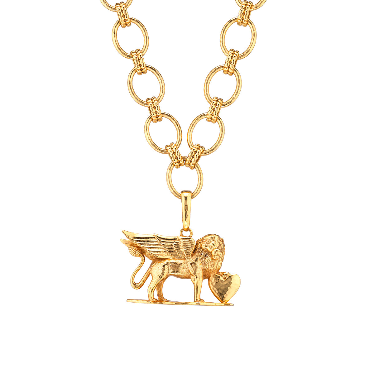 Lionheart Charm/Pendant - Gold - Image 3