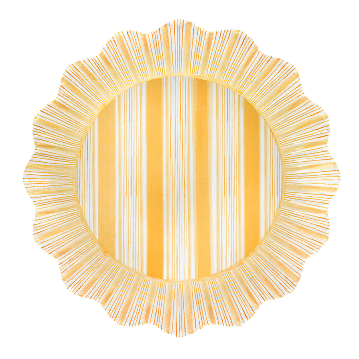 Cabana Stripe Melamine Dinner Plate Assorted Set/4 - Multi - Image 11