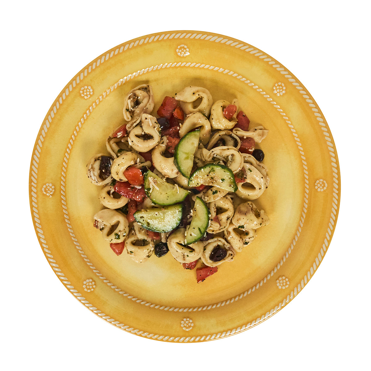 Berry & Thread Melamine Dinner Plate Set/4 - Sunshine - Image 2
