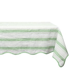 Cabana Stripe 60 x 120 Tablecloth - Seagrass