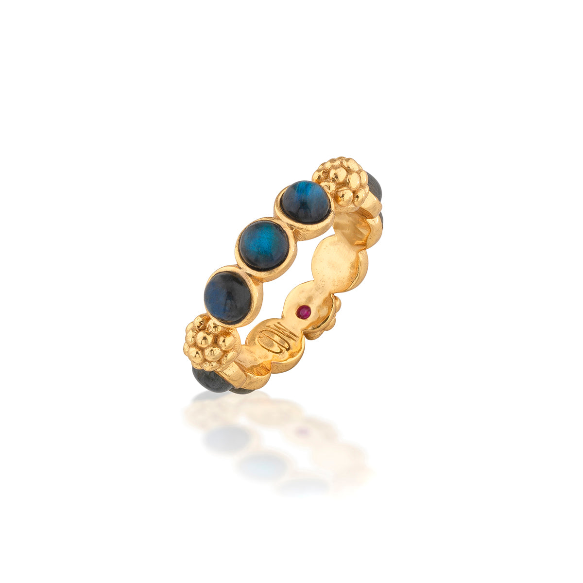 Berry Gem Ring - Blue Labradorite - Image 3