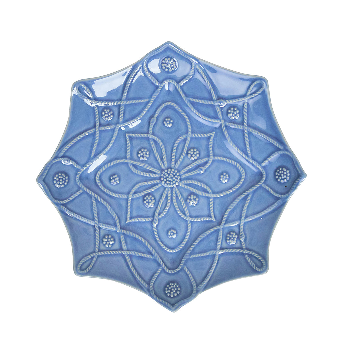 Jardins du Monde Dessert/Salad Plate Assorted Set/4 - Chambray - Image 8