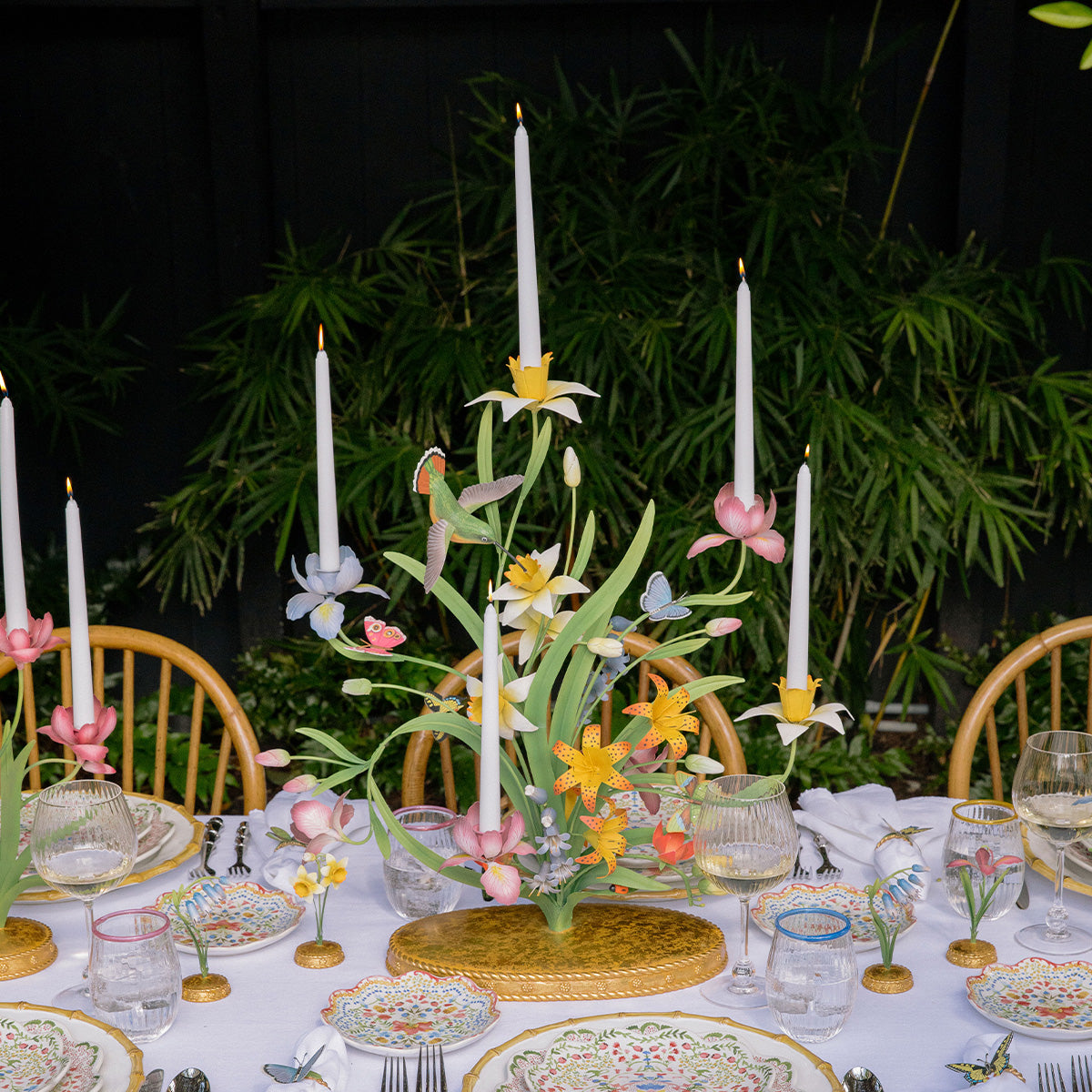 Meadow Walk 25 Bouquet Centerpiece Candelabra - Multi - Image 5
