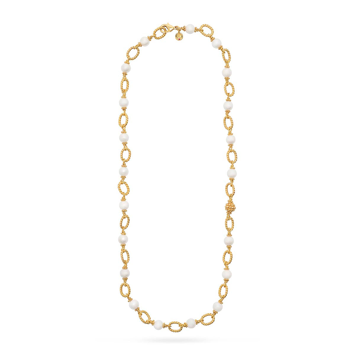 Bead Chain. 24'' - Pearl - Image 3