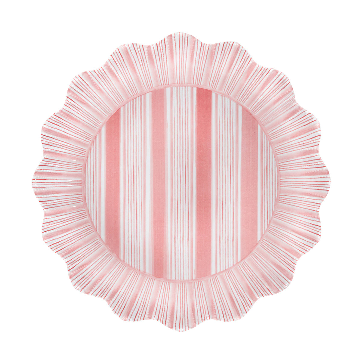 Cabana Stripe Melamine Dinner Plate Assorted Set/4 - Multi - Image 10