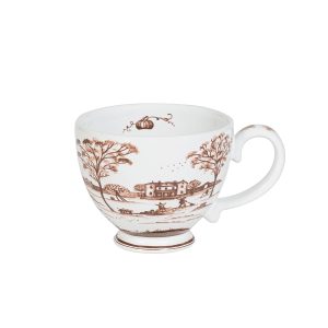 Country Estate Harvest Breakfast Cup - Sepia