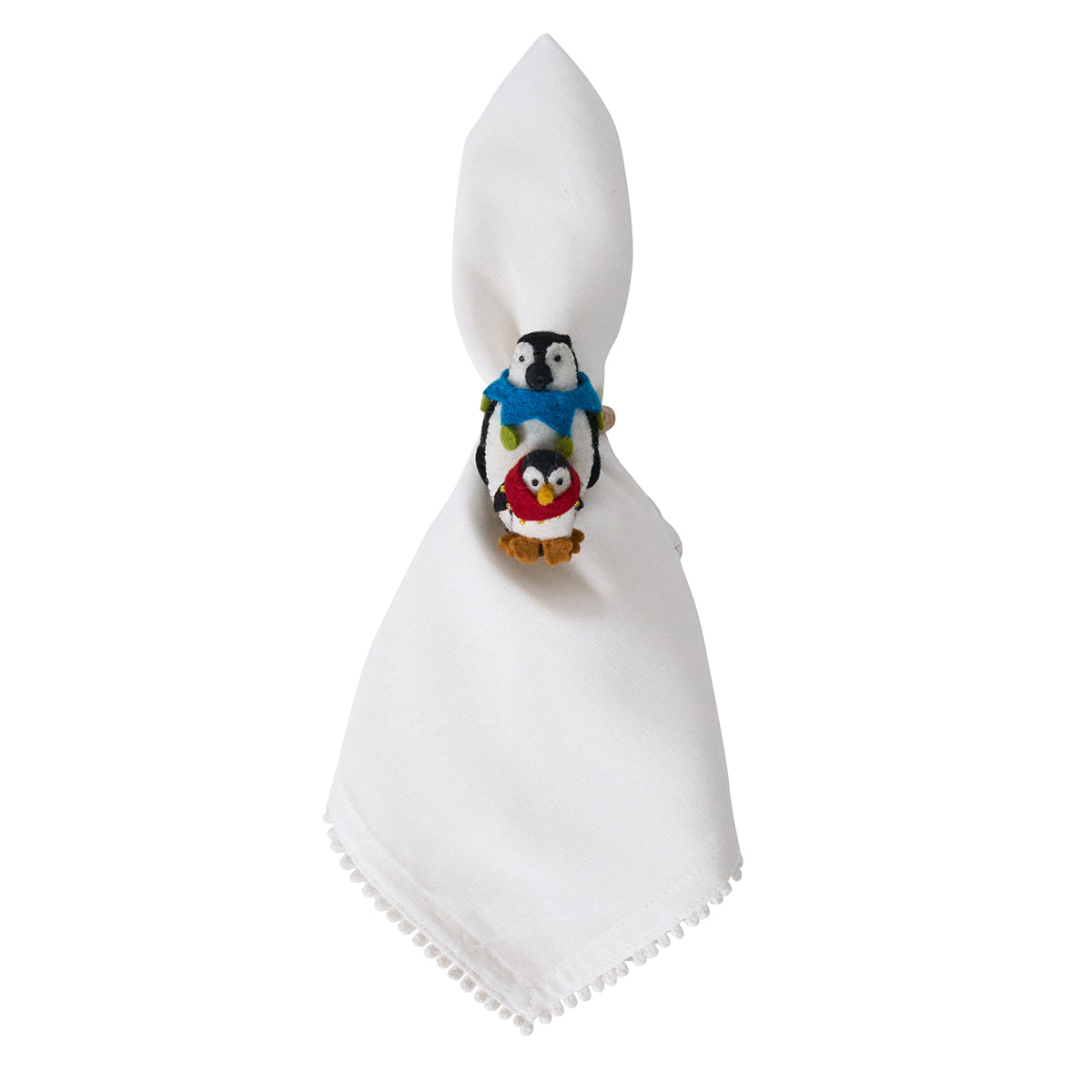 Berry & Thread North Pole Animal Napkin Ring Assorted Set/4 - Image 5