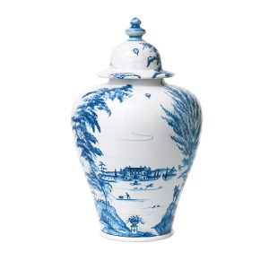 Country Estate 17 Ginger Jar - Delft Blue