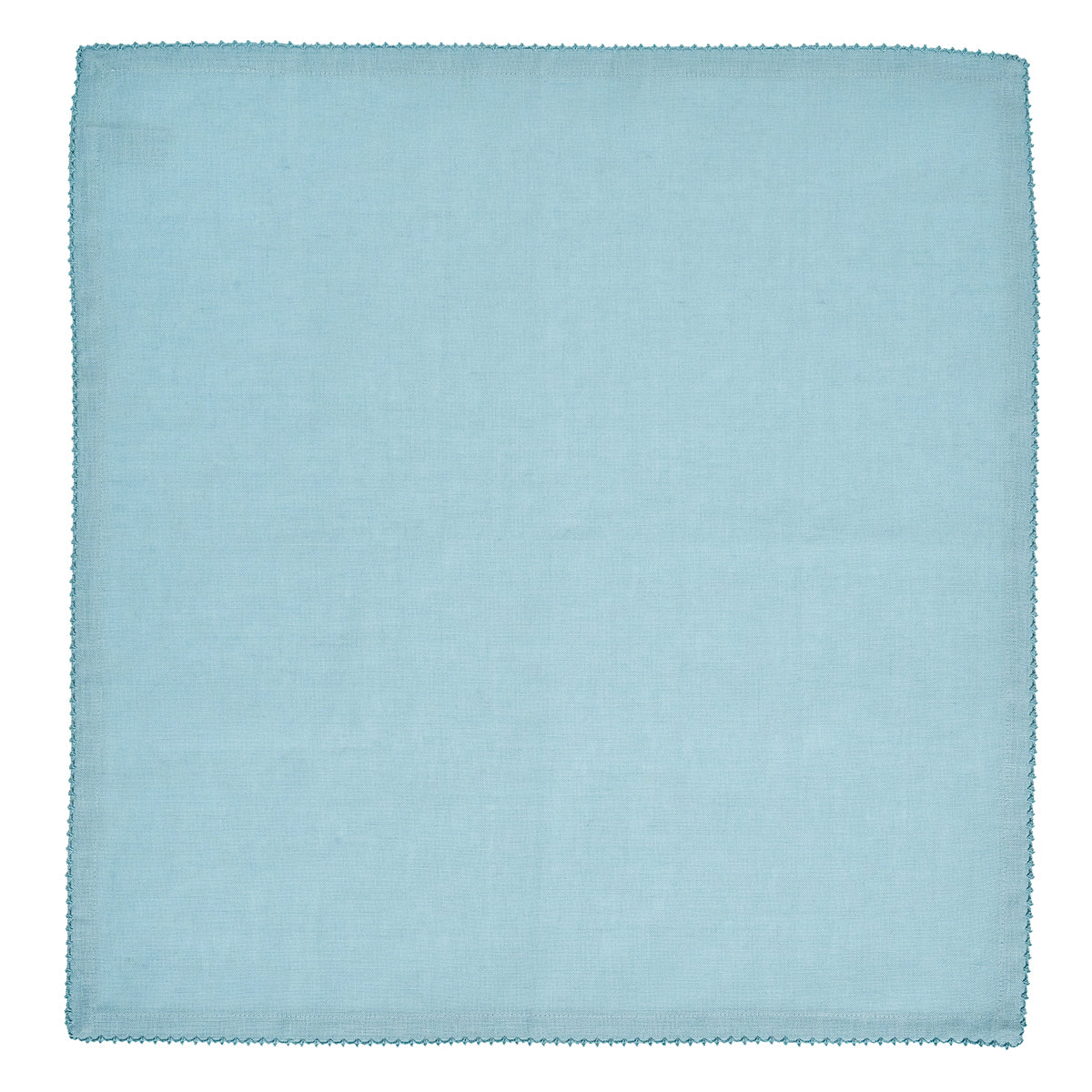 Berry Scallop Napkin Set/4 - Light Blue - Image 3