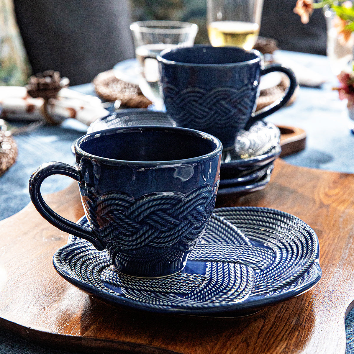 Le Panier Mystic Knot Mug - Denim - Image 6