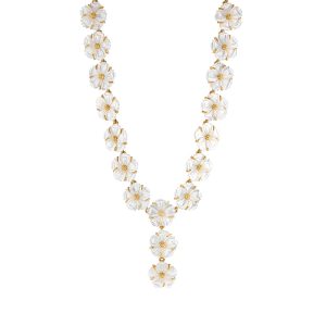 Mermaid Garden Petite Riviere Convertible Necklace. 16 - MOP
