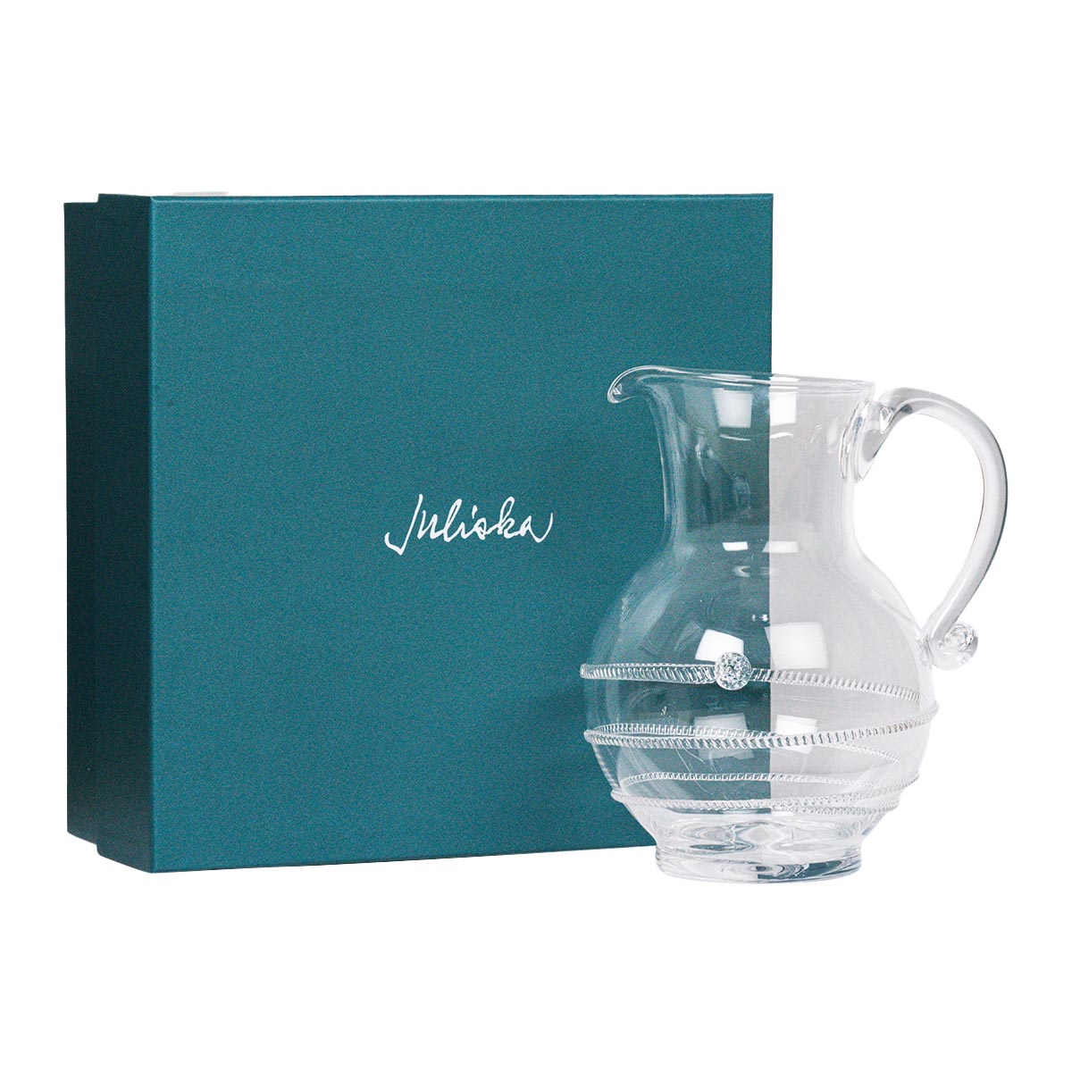 Amalia Glass Round Pitcher - Image 2