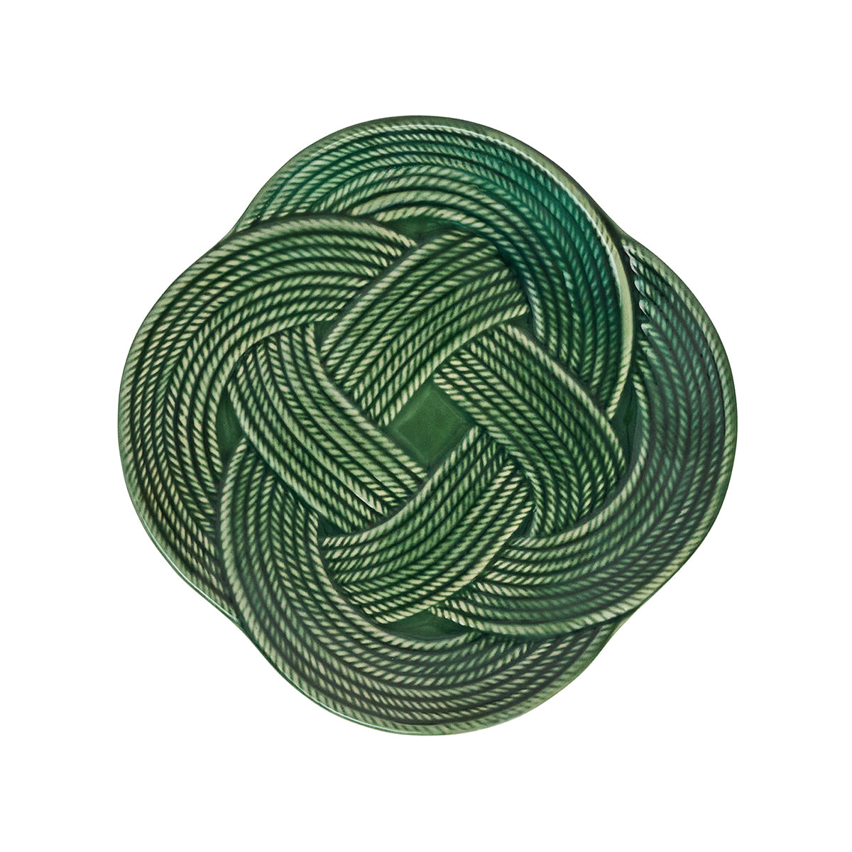 Le Panier Mystic Knot Dessert/Salad Plate - Basil