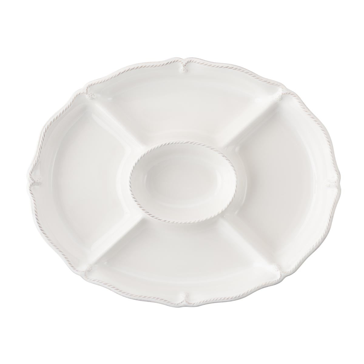 Berry & Thread 15 Crudite Platter - Whitewash - Image 2
