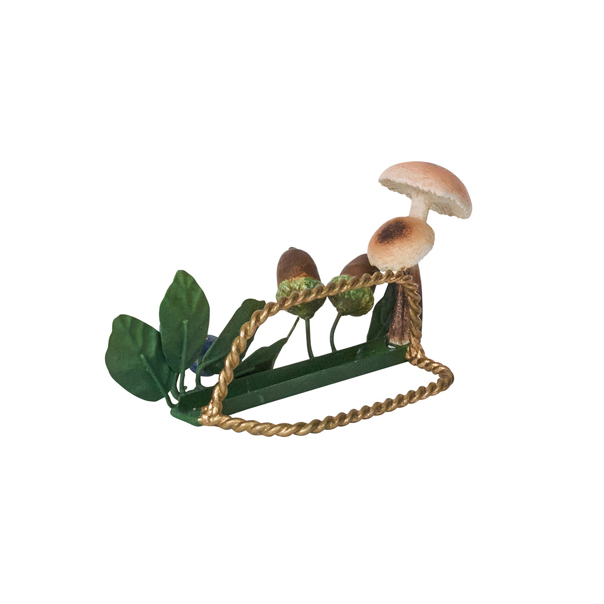 Forest Walk Mushroom & Acorn Place Card Holder Set/4 - Multi - Image 5