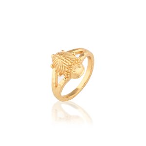 Scarab Gilded Ring - Gold
