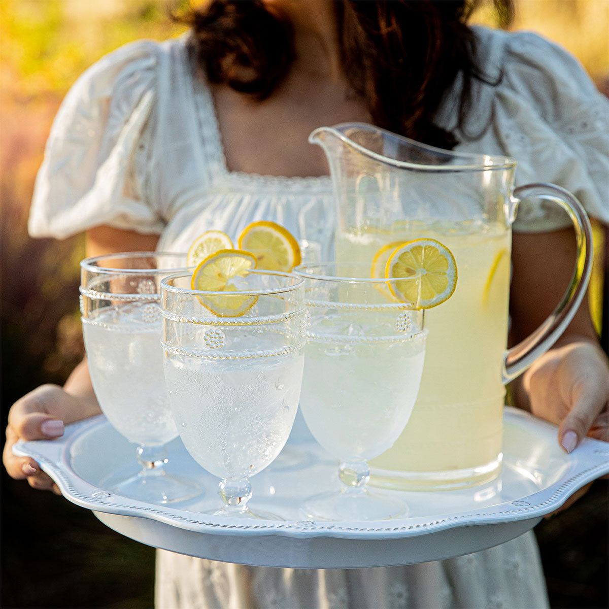 Isabella Acrylic Goblet Set/4 - Image 4