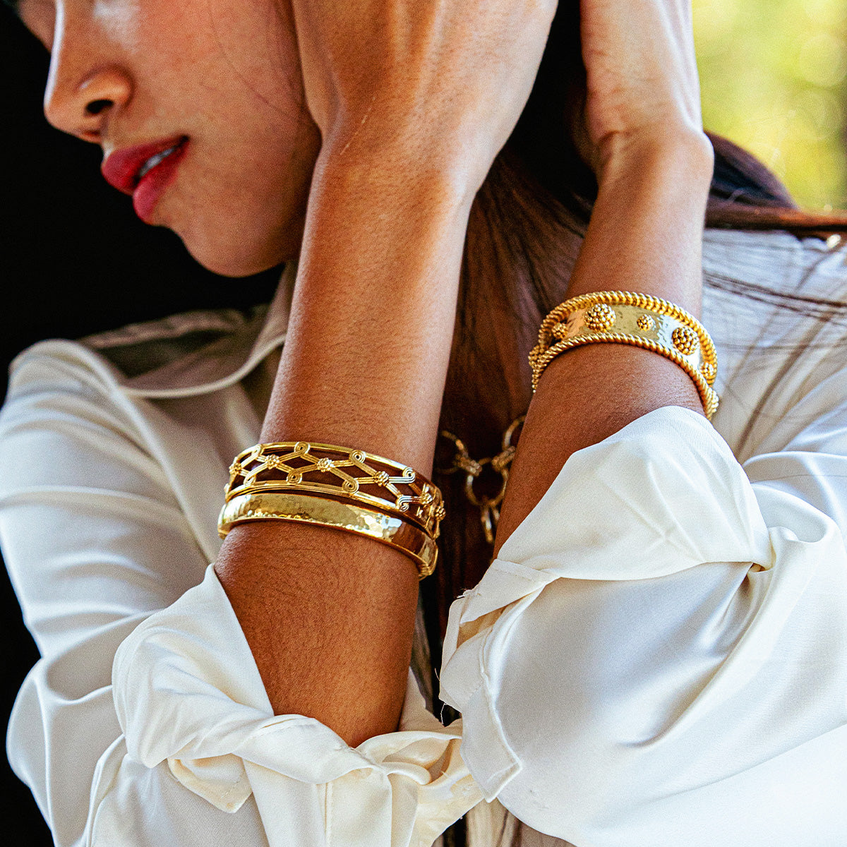Berry Classic Cuff - Gold - Image 2