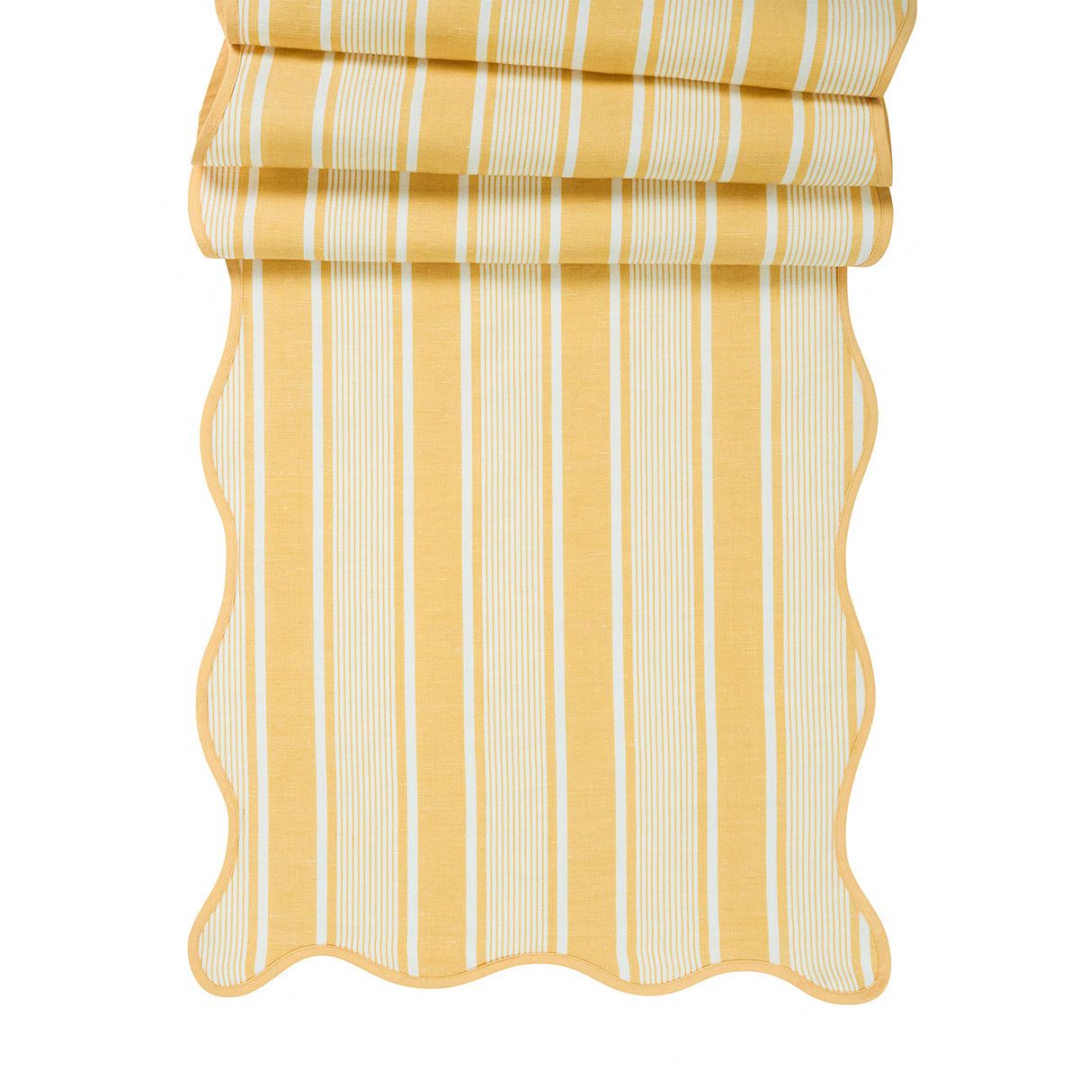 Cabana Stripe 18 x 90 Table Runner - Sunshine